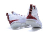 Image of Nike Lebron XV 15 White Bordeaux Red Men Shoes Sale Size US 7-12