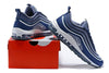 Image of Nike Air Max 97 Ultra 17 Blue Navy Black White Men Shoes Sale Size US 7-11