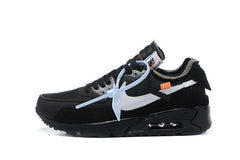 OFF-WHITE x Nike Air Max 90 'Black' Shoes Sneaker Sale Men Size US 7-11