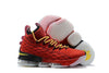 Image of Nike Lebron XV 15 Red Yelow Black Bordeaux Men Shoes Sale Size US 7-12