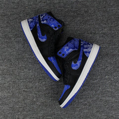 Nike Air Jordan 1 High Retro OF 6 Ring Black Blue Shoes Basketball Men Size US 7 - 13