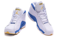 Nike Air Jordan Men 13 Retro White/Blue/Yellow Basketball Men Size US 7 - 13