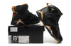 Image of Nike Air Jordan 7 Black Gold Shoes Basketball Men Size US 7 - 13