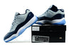 Image of Nike Air Jordan 11 Retro Low Georgetown Grey Navi White  Men Shoes Sale Size US 7-13