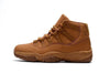 Image of Nike Air Jordan 11 Retro Wheat Ginger Gum Yellow Basketball Men Size US 7 - 13