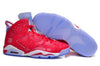 Image of Nike Air Jordan 6 Retro Slam Dunk Red Shoes Sale Size US 7-13