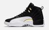 Image of Nike Air Jordan 12 Retro 'Wings' Black White Gold Shoes Basketball Men Sale Size US 7 - 13