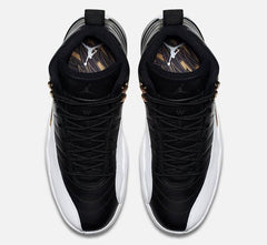 Nike Air Jordan 12 Retro 'Wings' Black White Gold Shoes Basketball Men Sale Size US 7 - 13