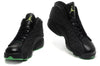 Image of Nike Air Jordan Men 13 Retro Black/Green Men Size US 7 - 13