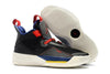 Image of Nike Air Jordan 33 Black Red Navy Men Shoes Sale Size US 7-12