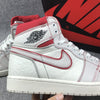 Image of Nike Air Jordan 1 High Retro OG White Red Shoes Basketball Men Size US 7 - 13