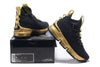 Image of Nike Lebron XV 15 Black Gold Men Shoes Sale Size US 7-12