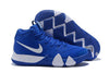 Image of Nike Kyrie 4 Blue White Men Basketball Shoes Sale Size US 7-12