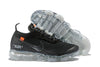 Image of OFF WHITE x Nike Air Vapormax Black  Shoes Sneakers Men Sale Size US 7-11