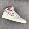 Image of Nike Air Jordan 1 High Retro OG White Red Shoes Basketball Men Size US 7 - 13