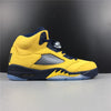 Image of Nike Air Jordan 5 Retro 'Michigan' Men Shoes Sale Sneaker Size US 7-13