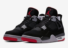 Nike Air Jordan 4 Retro 'Bred' 2019 Basketball Men Sale Shoes Size US 7 - 13