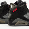 Image of Paris Saint-Germain x Air Jordan 6 Retro 'Iron Grey' Men Shoes Sale Size US 7-13