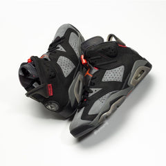 Paris Saint-Germain x Air Jordan 6 Retro 'Iron Grey' Men Shoes Sale Size US 7-13