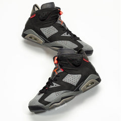 Paris Saint-Germain x Air Jordan 6 Retro 'Iron Grey' Men Shoes Sale Size US 7-13