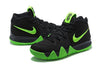 Image of Nike Kyrie 4 "Halloween" Black Green Men Basketball Shoes Sale Size US 7-12