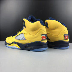 Nike Air Jordan 5 Retro 'Michigan' Men Shoes Sale Sneaker Size US 7-13