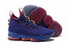 Image of Nike Lebron XV 15 Bue Red Men Shoes Sale Size US 7-12