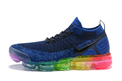 Nike Air Vapormax Flyknit 2 Navy Multicolor Shoes Sneakers Men Sale Size US 7-11