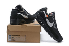 OFF-WHITE x Nike Air Max 90 'Black' Shoes Sneaker Sale Men Size US 7-11