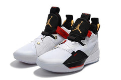 Nike Air Jordan 33 White Black Red Men Shoes Sale Size US 7-12