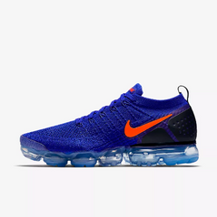 Nike Air Vapormax Flyknit 2 Blue Black Orange Shoes Sneakers Men Sale Size US 7-11