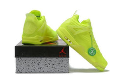 Nike Air Jordan 4 Flyknit 'VOLT' Basketball Men Sale Shoes Sneaker Size US 7 - 13