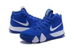 Nike Kyrie 4 Blue White Men Basketball Shoes Sale Size US 7-12