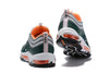 Image of Nike Air Max 97 Green Grey Orange Shoes Sale Men Size US 7-11