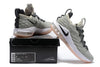 Image of Nike Lebron XV 15 Low EP LT Grey White Men Shoes Sale Size US 7-12