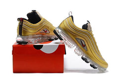 Nike Air Vapormax 97 Metallic Gold Shoes Sneakers Men Sale Size US 7-11