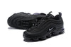 Image of Nike Air Vapormax 97 All Black Shoes Sneakers Men Sale Size US 7-11