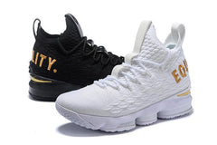 Nike Lebron XV 15 Equality Black White Men Shoes Sale Size US 7-12