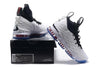 Image of Nike Lebron XV 15 White Black Men Shoes Sale Size US 7-12