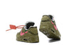 Image of OFF-WHITE x Nike Air Max 90 'Olive' Shoes Sneaker Sale Men Size US 7-11