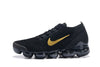 Image of Nike Air Vapormax Flyknit 3 Black Gold White Shoes Sneakers Men Sale Size US 7-11