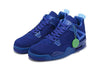 Image of Nike Air Jordan 4 Flyknit 'HYPER ROYAL' Basketball Men Sale Shoes Sneaker Size US 7 - 13