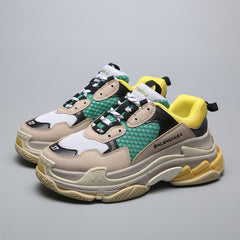 Balenciaga Triple S Trainer 2.0 'Green Yellow'  Shoes Sneaker Sale Men Women Size 35-45