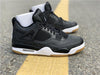 Image of Nike Air Jordan 4 SE Retro Black White Light Gum Brown White Black  Men Shoes Sale Size US 7-13