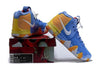 Image of Nike Kyrie 4 Blue Yellow White  Men Basketball Shoes Sale Size US 7-12