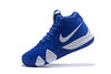 Image of Nike Kyrie 4 Blue White Men Basketball Shoes Sale Size US 7-12