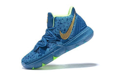 Kyrie 5 Navy Gold Basketball Shoes Men Sale Size US 7-12