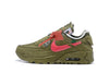 Image of OFF-WHITE x Nike Air Max 90 'Olive' Shoes Sneaker Sale Men Size US 7-11