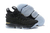 Image of Nike Lebron XV 15 Black Gold Men Shoes Sale Size US 7-12