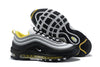 Image of Nike Air Max 97 Black Grey Yellow Shoes Sale Men Size US 7-11